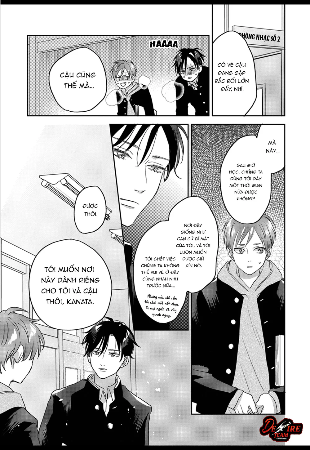 Đọc truyện Âm thanh 100dB tràn đầy cảm xúc gửi đến cậu - Chapter 3