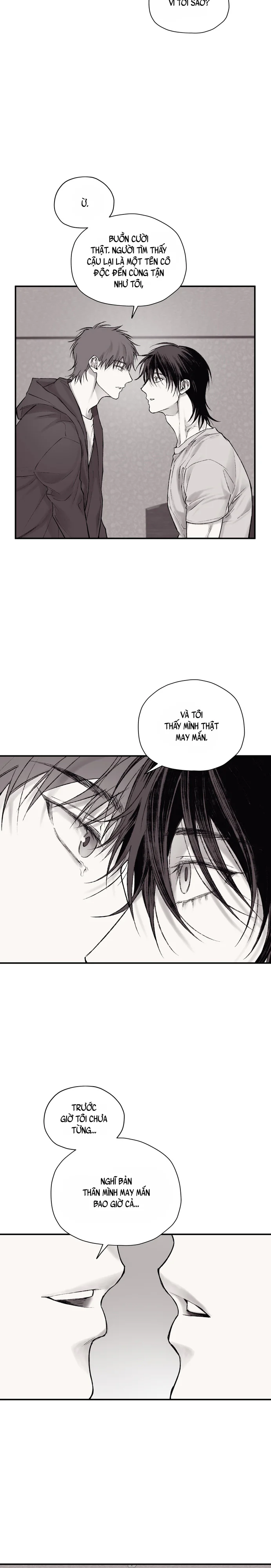 Đọc truyện Gã Đàn Ông Dưới Căn Hầm Đang Bị Giam Cầm Trong Phòng Tôi - Chapter 14