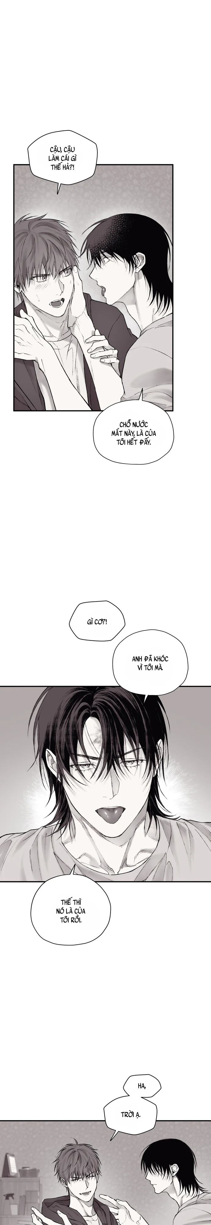 Đọc truyện Gã Đàn Ông Dưới Căn Hầm Đang Bị Giam Cầm Trong Phòng Tôi - Chapter 14