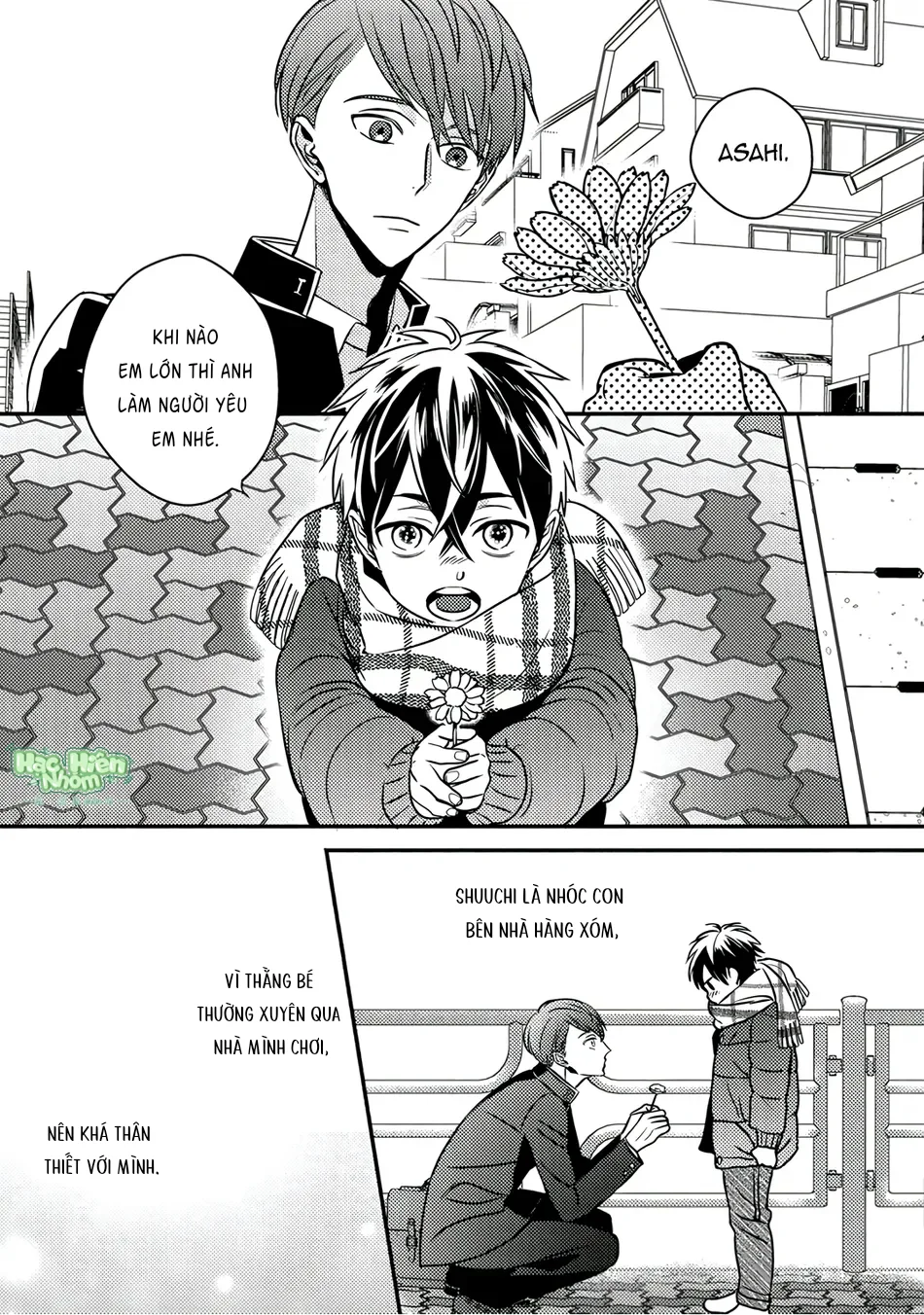 Giờ của tình yêu tại khu Sijuku Nichoume - Hachiennhom - Trang 4