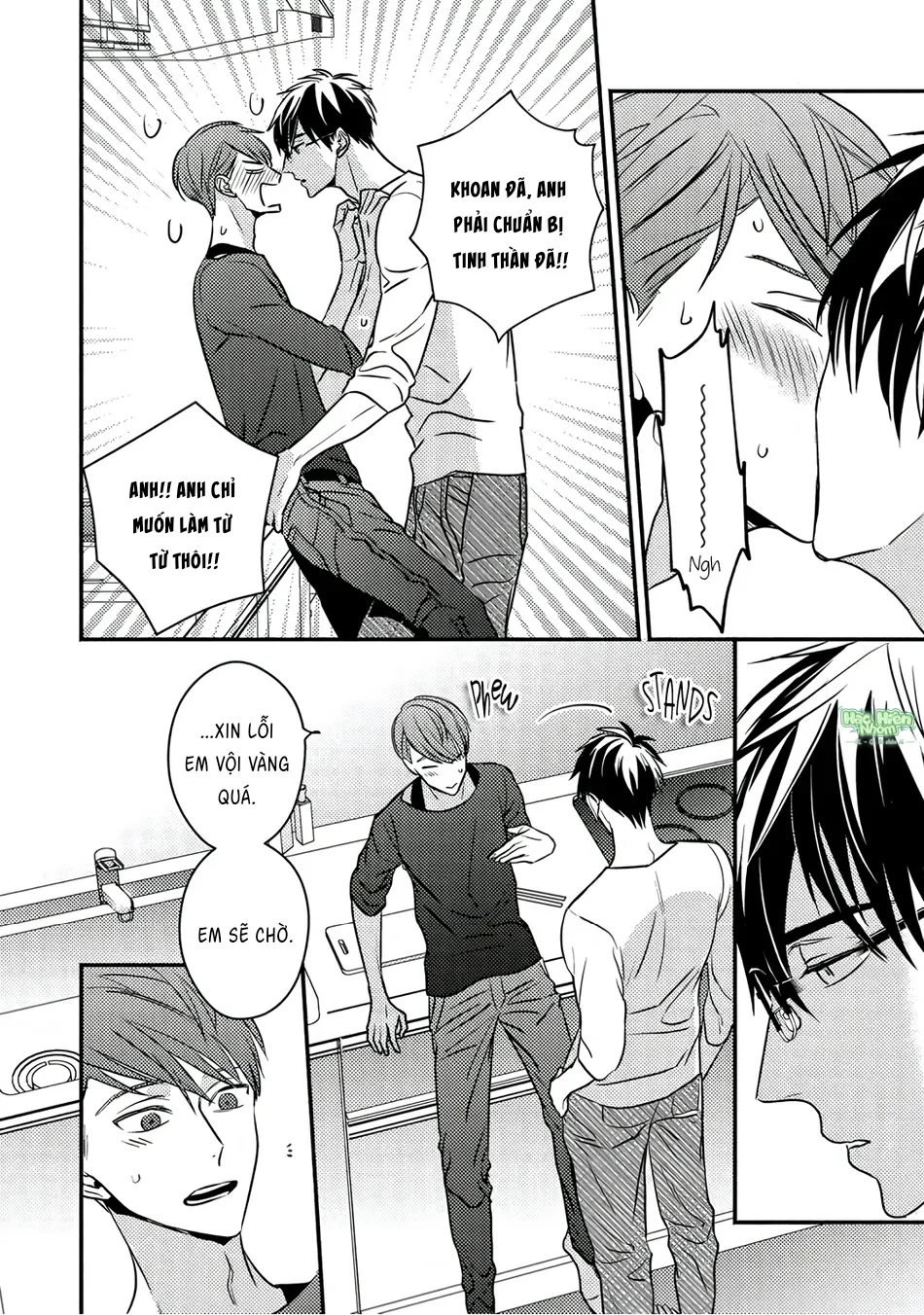 Giờ của tình yêu tại khu Sijuku Nichoume - Hachiennhom - Trang 15