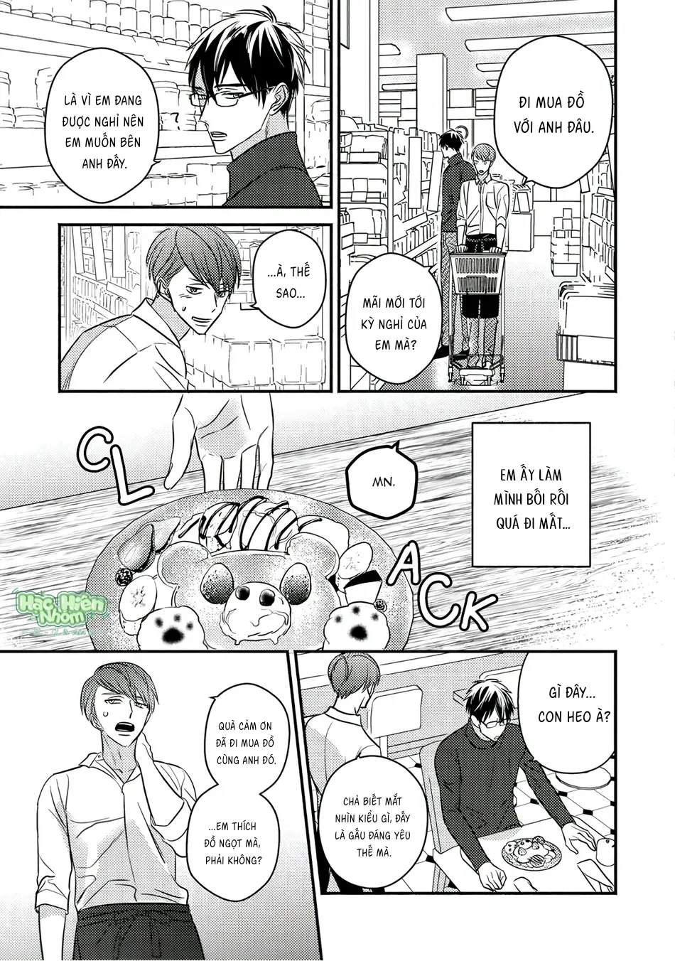 Giờ của tình yêu tại khu Sijuku Nichoume - Hachiennhom - Trang 20