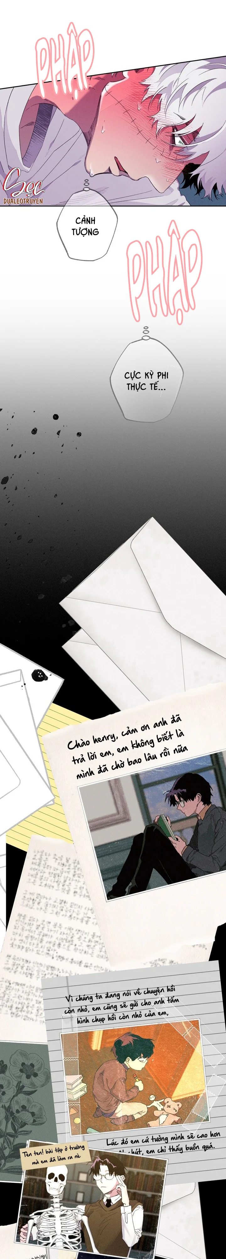 Đọc truyện TIẾN SĨ V VÀ BA NGƯỜI TÌNH - Chapter 23