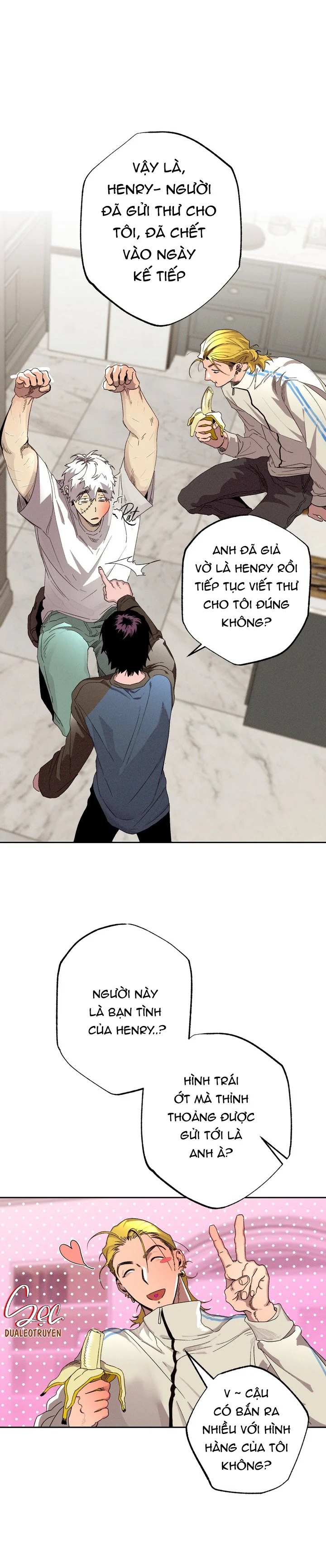 Đọc truyện TIẾN SĨ V VÀ BA NGƯỜI TÌNH - Chapter 23