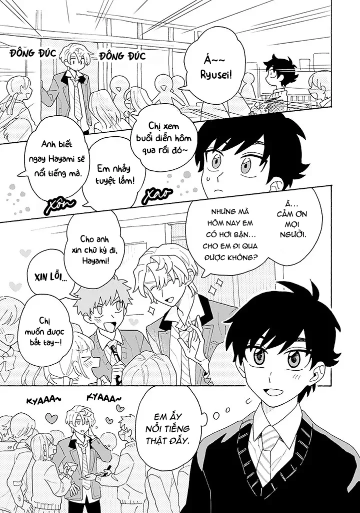 Đọc truyện Chàng Idol Si Tình Ryuusei Quyết Không Bỏ Cuộc! - Chapter 1