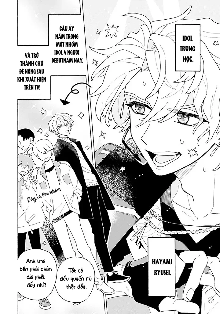 Đọc truyện Chàng Idol Si Tình Ryuusei Quyết Không Bỏ Cuộc! - Chapter 1