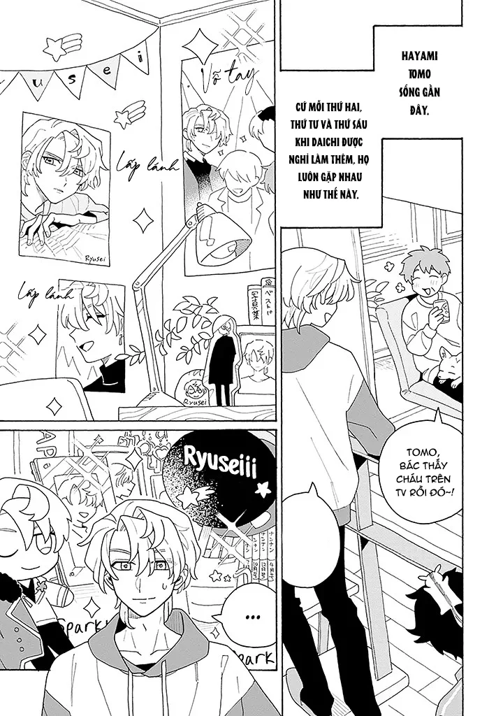 Đọc truyện Chàng Idol Si Tình Ryuusei Quyết Không Bỏ Cuộc! - Chapter 1