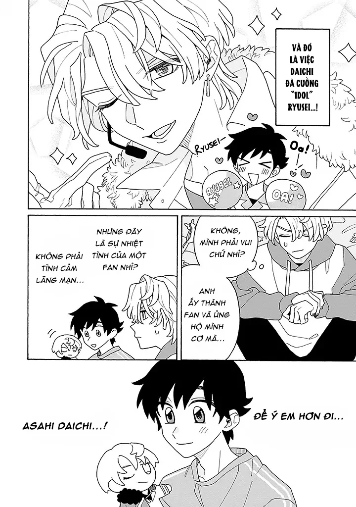 Đọc truyện Chàng Idol Si Tình Ryuusei Quyết Không Bỏ Cuộc! - Chapter 1