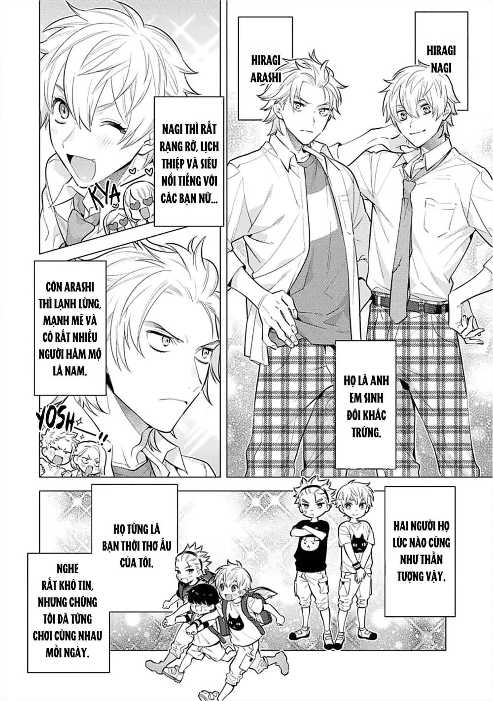 Đọc truyện Lý Do Khiến Một Kẻ Hướng Nội Như Tôi Được Cặp Song Sinh Yêu Thương - Chapter 1