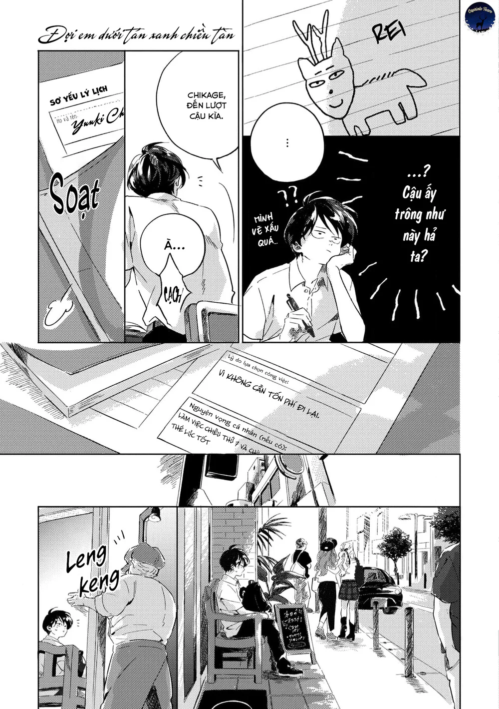 Đọc truyện Đợi em dưới tán xanh chiều tàn - Chapter 2