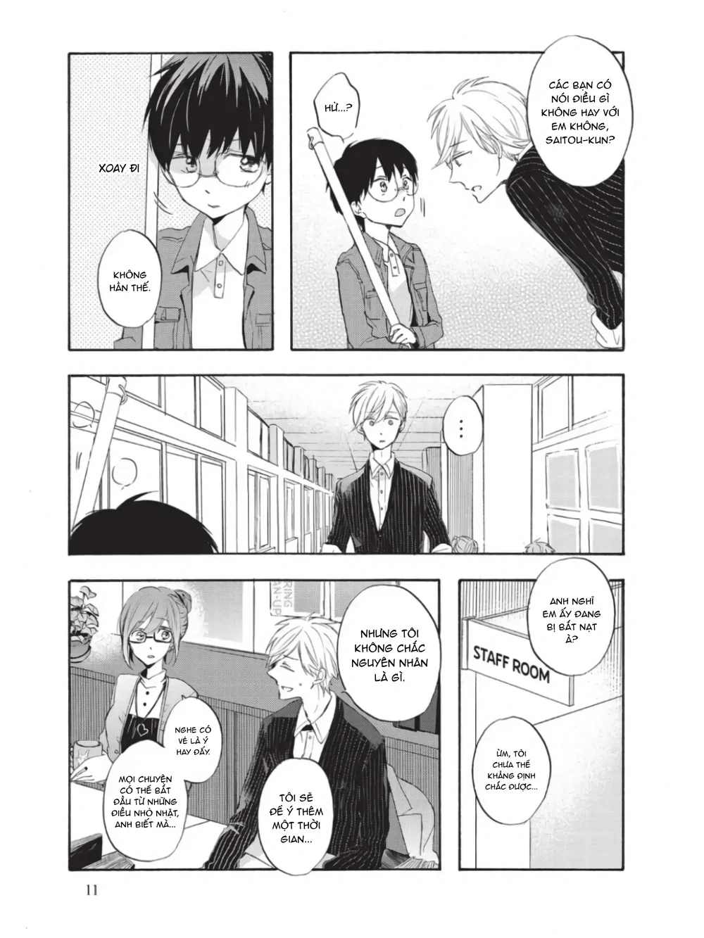 Đọc truyện Papa Motoyan và Thầy Hitsuji - Chapter 1