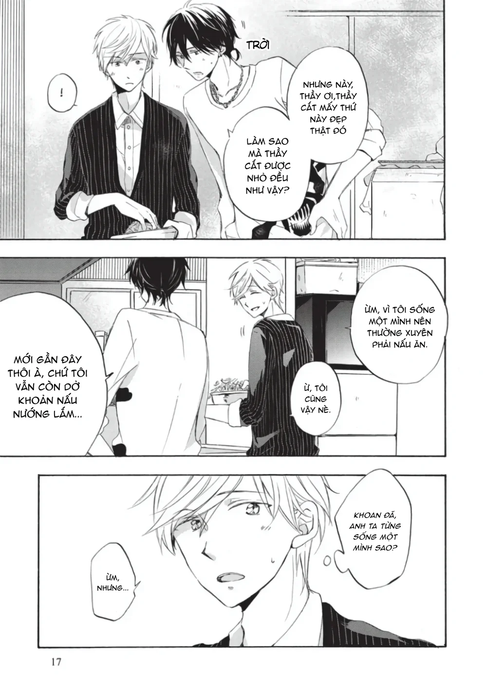 Đọc truyện Papa Motoyan và Thầy Hitsuji - Chapter 1