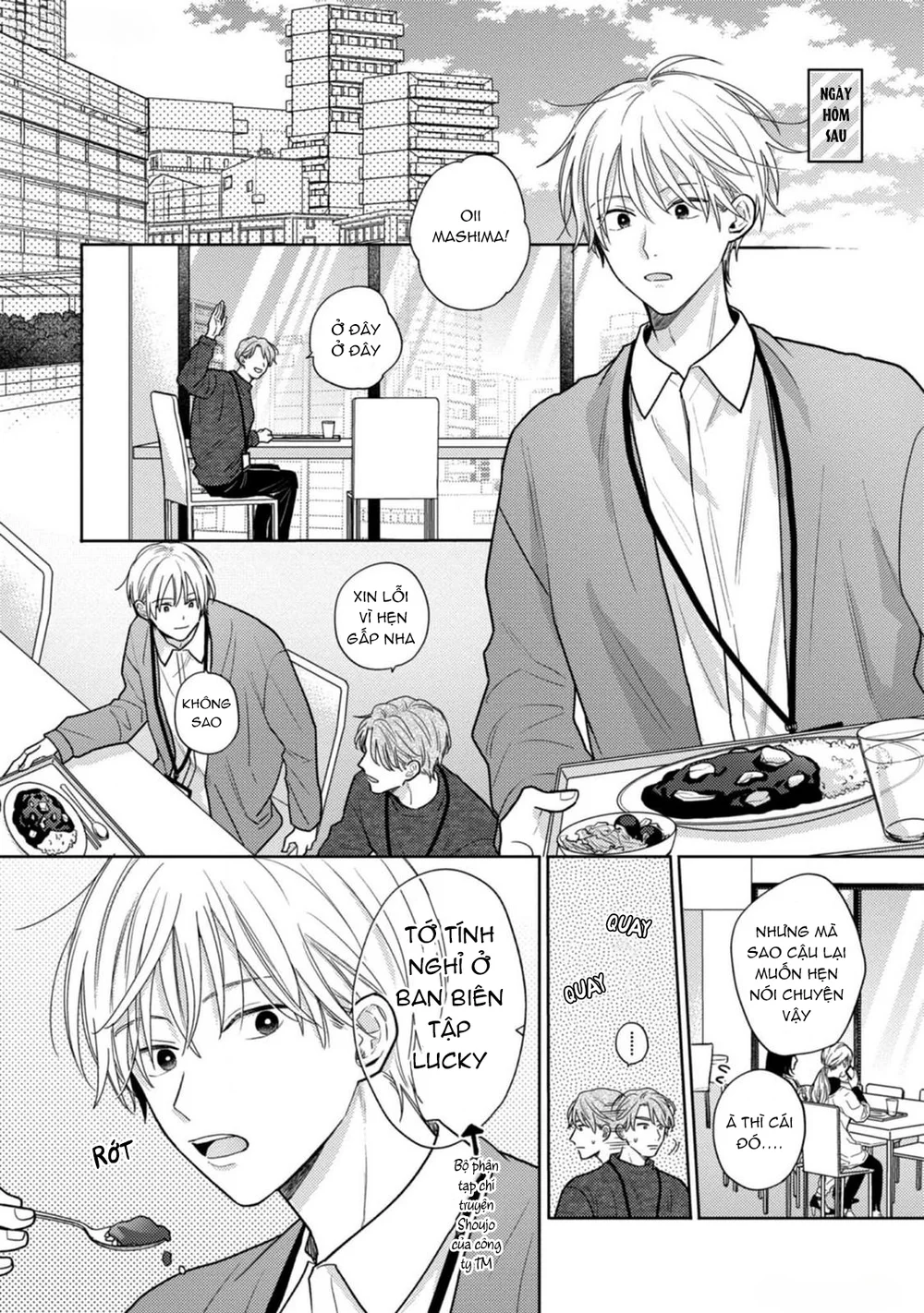 Đọc truyện Giấc Mơ Kỳ Lạ Của Tổ Biên Tập BL - Chapter 9