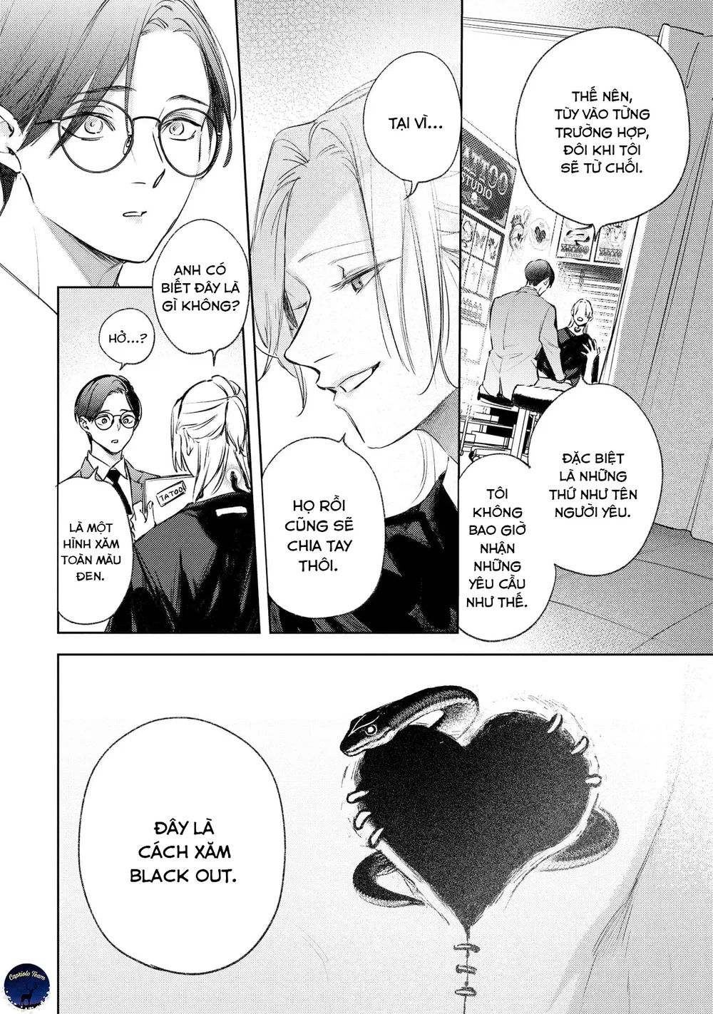 Đọc truyện Tình yêu xăm trổ - Chapter 1