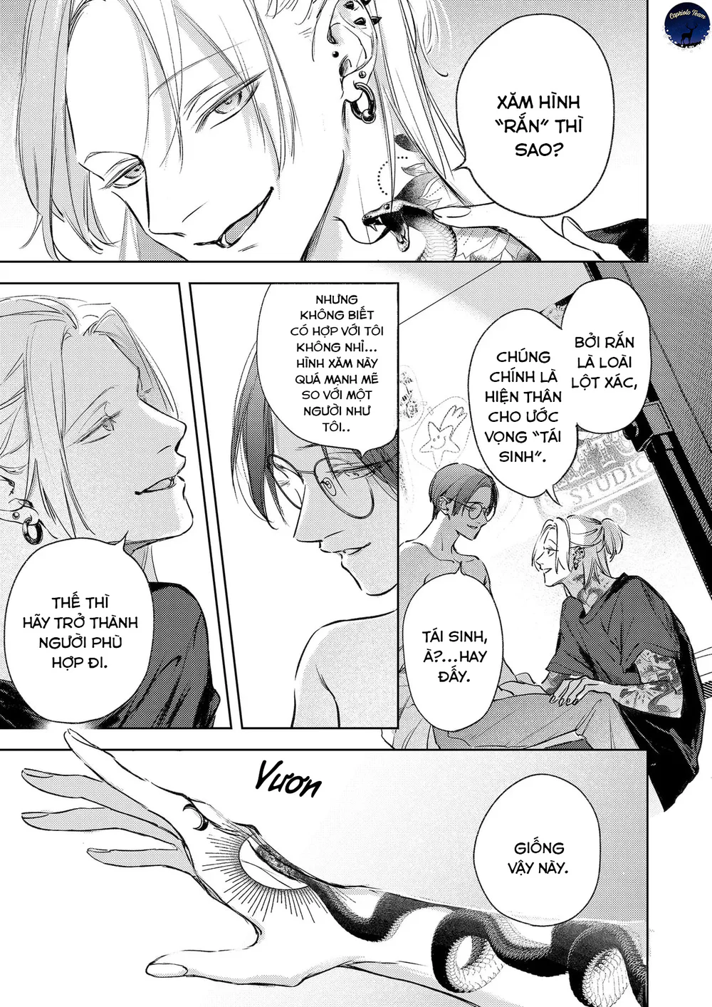 Đọc truyện Tình yêu xăm trổ - Chapter 1