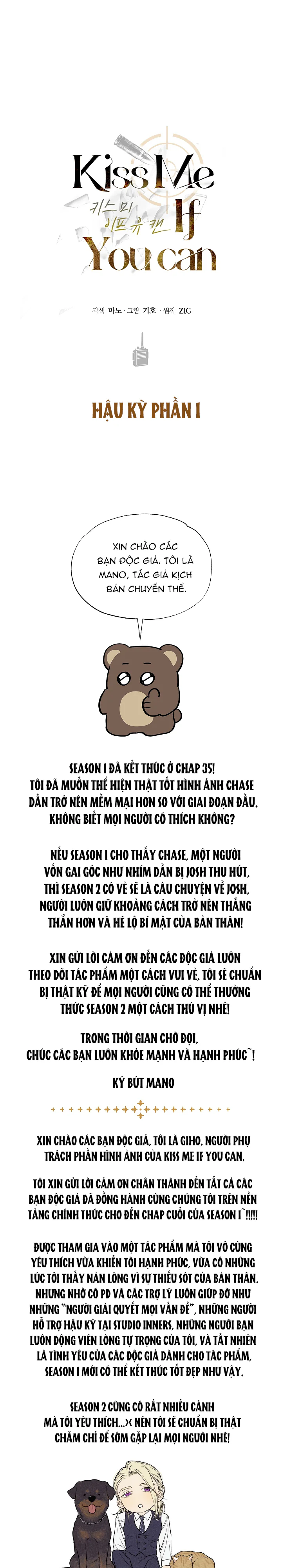 Đọc truyện  Kiss Me If You Cann - Chapter 35.5