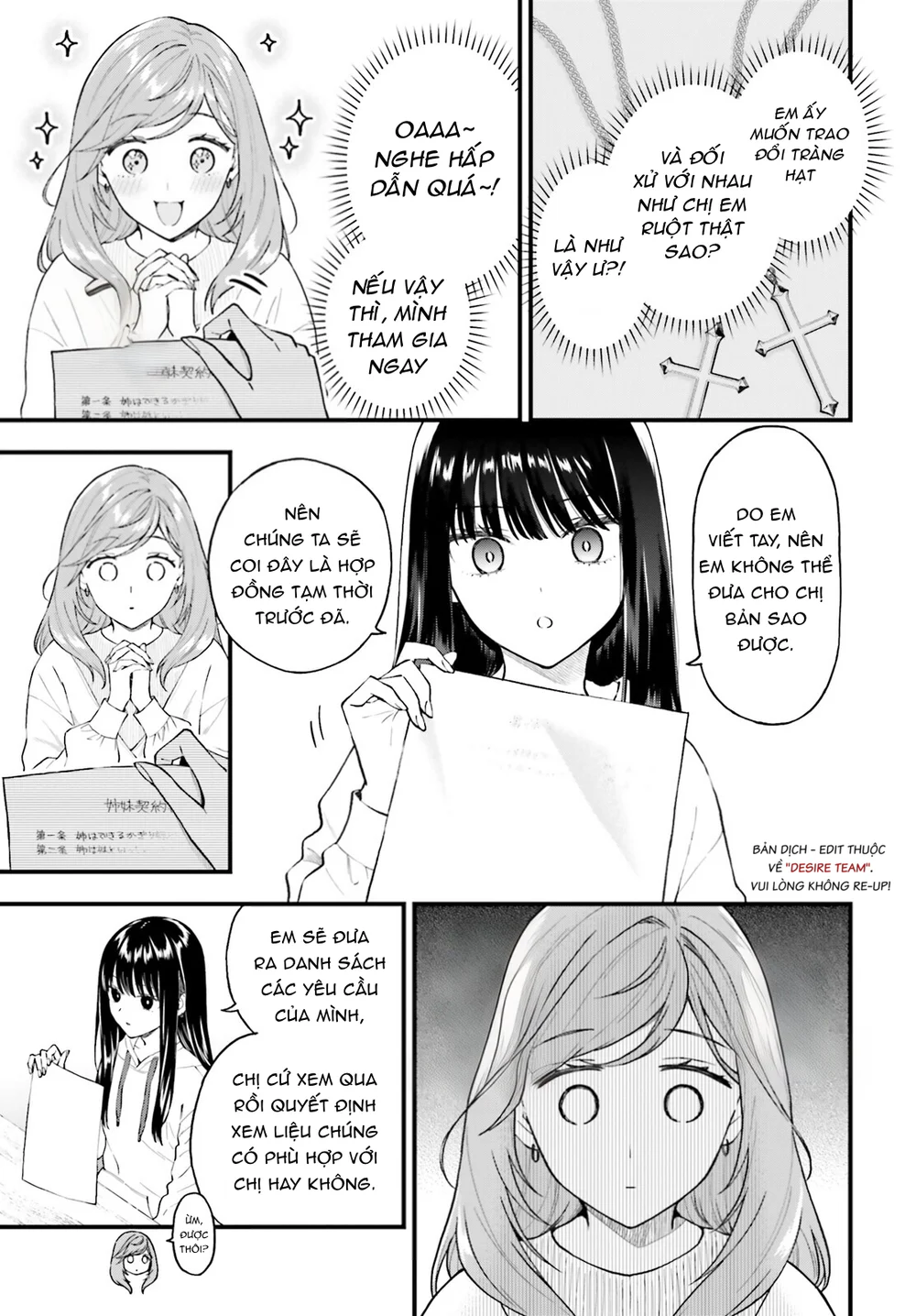 Đọc truyện Chị Em Theo Giao Ước - Chapter 1