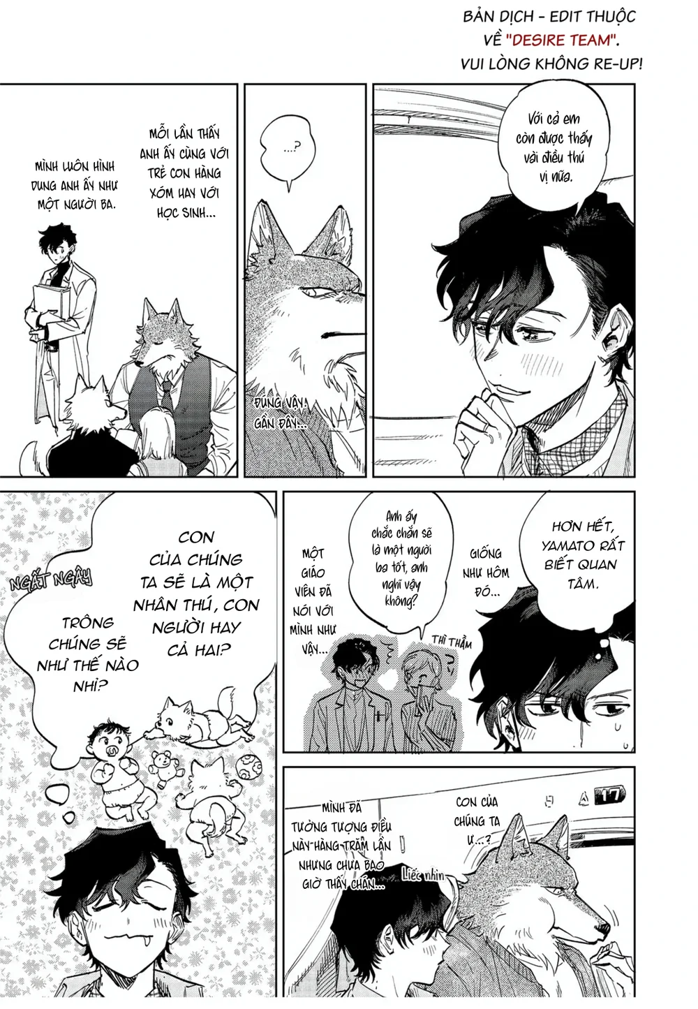 Đọc truyện Tình Yêu Mãnh Liệt Của Ngài Sói - Chapter 8