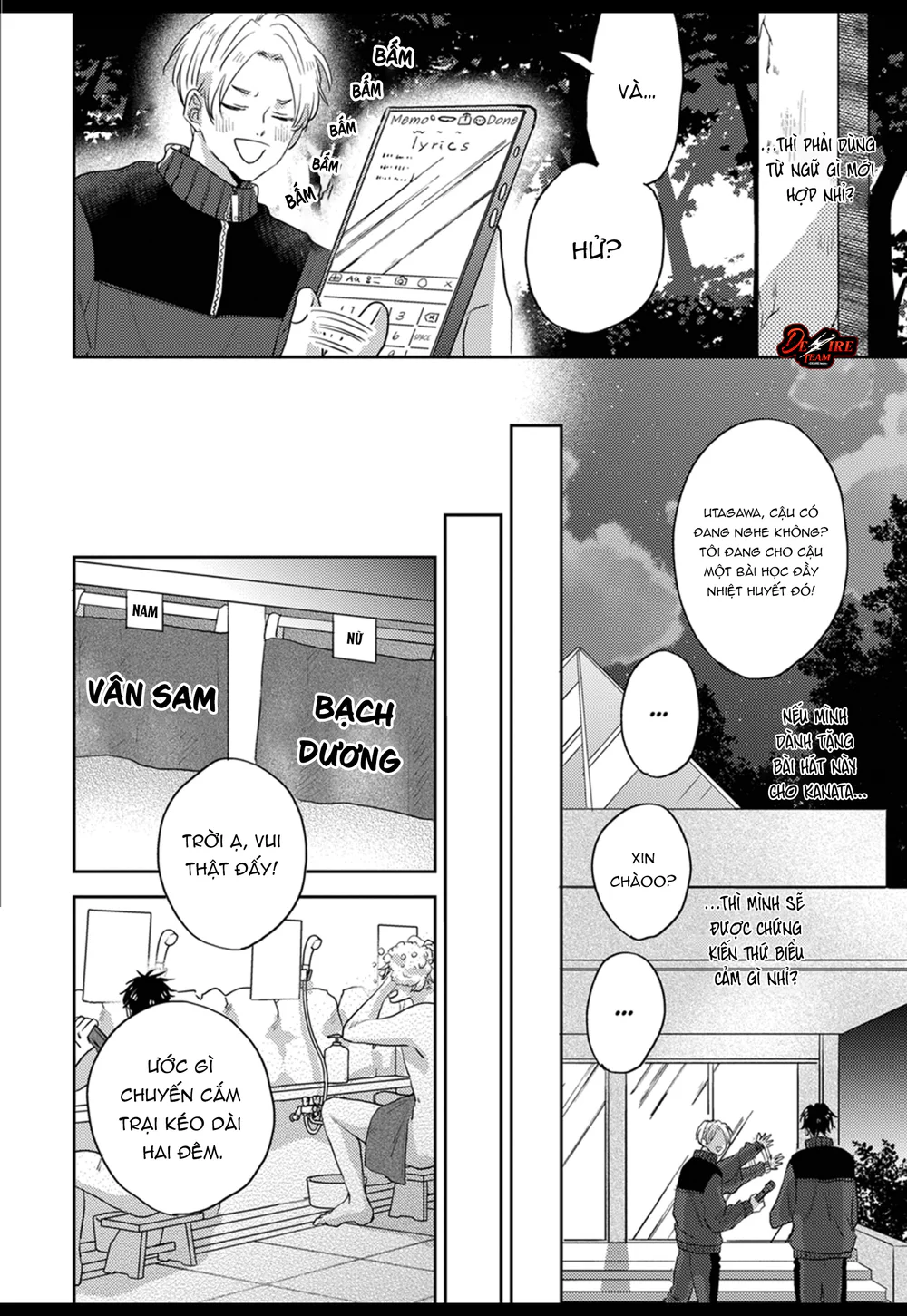Đọc truyện Âm thanh 100dB tràn đầy cảm xúc gửi đến cậu - Chapter 5