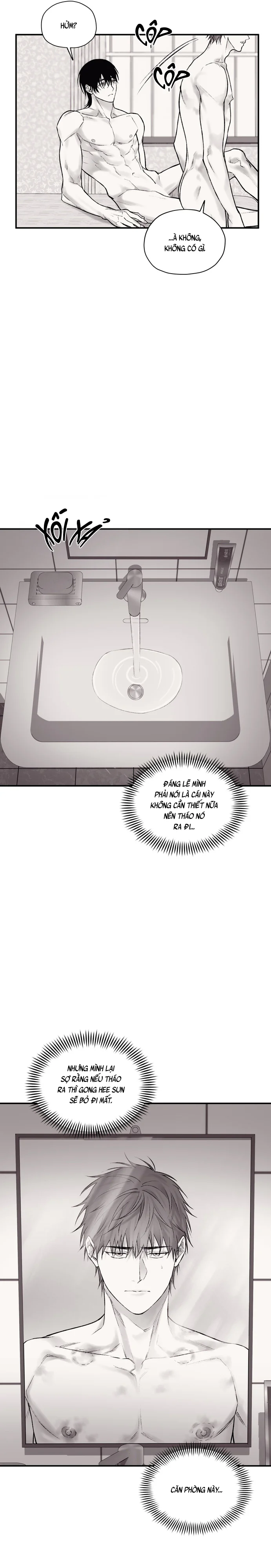 Đọc truyện Gã Đàn Ông Dưới Căn Hầm Đang Bị Giam Cầm Trong Phòng Tôi - Chapter 16