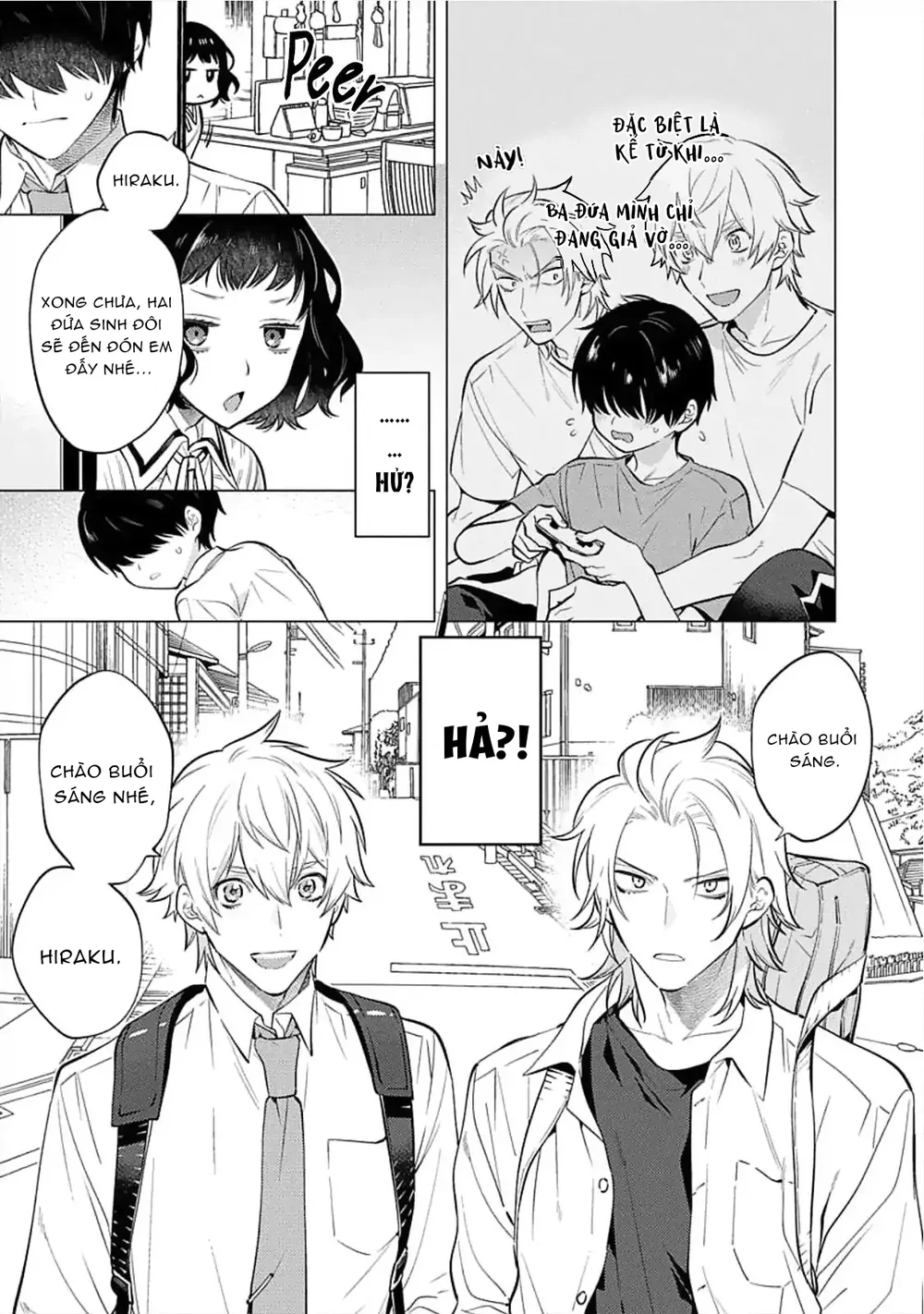 Đọc truyện Lý Do Khiến Một Kẻ Hướng Nội Như Tôi Được Cặp Song Sinh Yêu Thương - Chapter 3