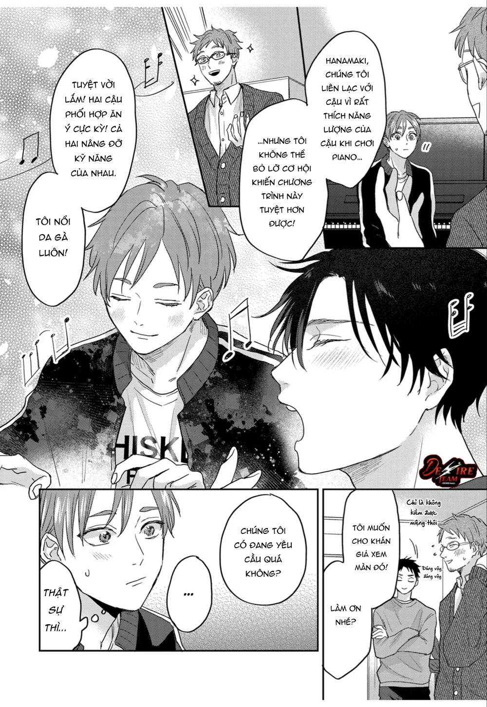 Đọc truyện Âm thanh 100dB tràn đầy cảm xúc gửi đến cậu - Chapter 7