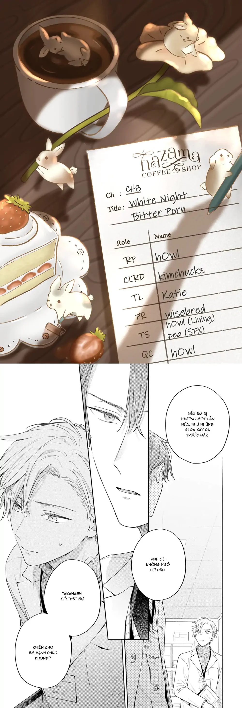Đọc truyện Đêm Trắng, Dục Vọng Và Nỗi Đau - Chapter 8