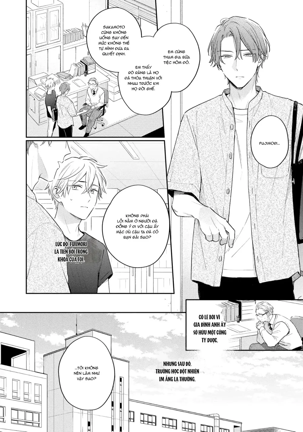 Đọc truyện Đêm Trắng, Dục Vọng Và Nỗi Đau - Chapter 8