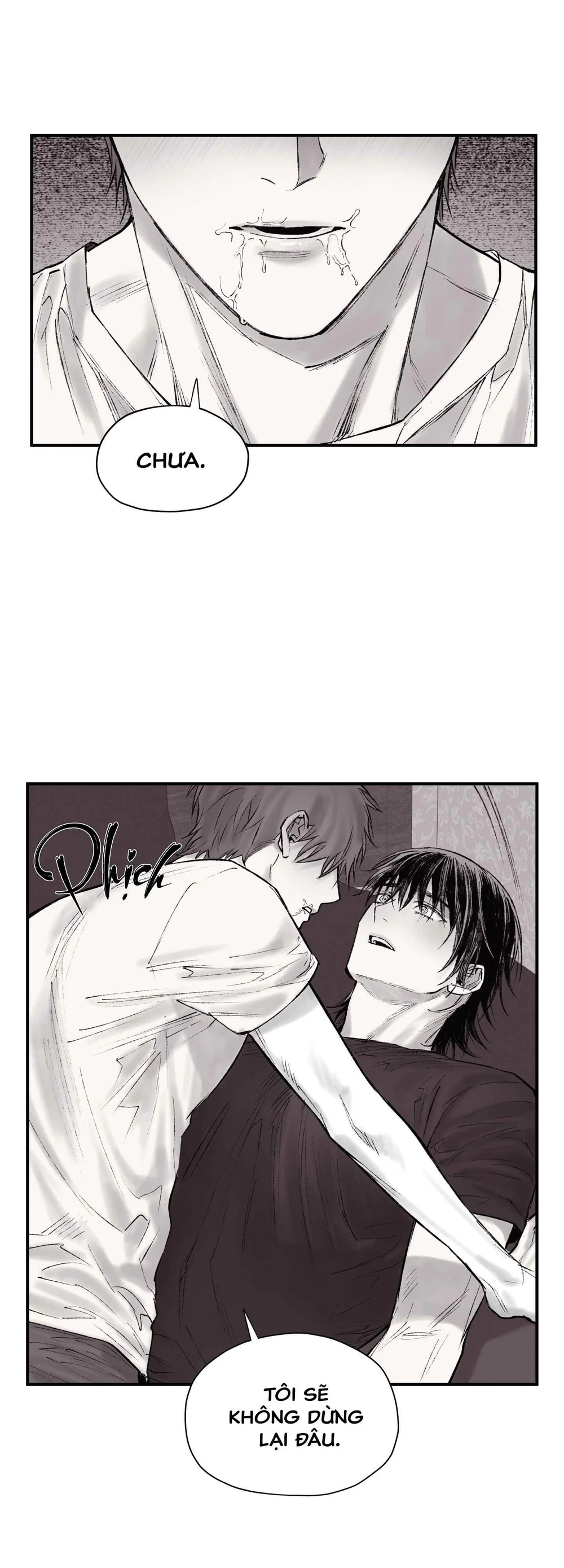 Đọc truyện Tên đàn ông bị nhốt ở tầng hầm phòng tôi - Chapter 4 H+++