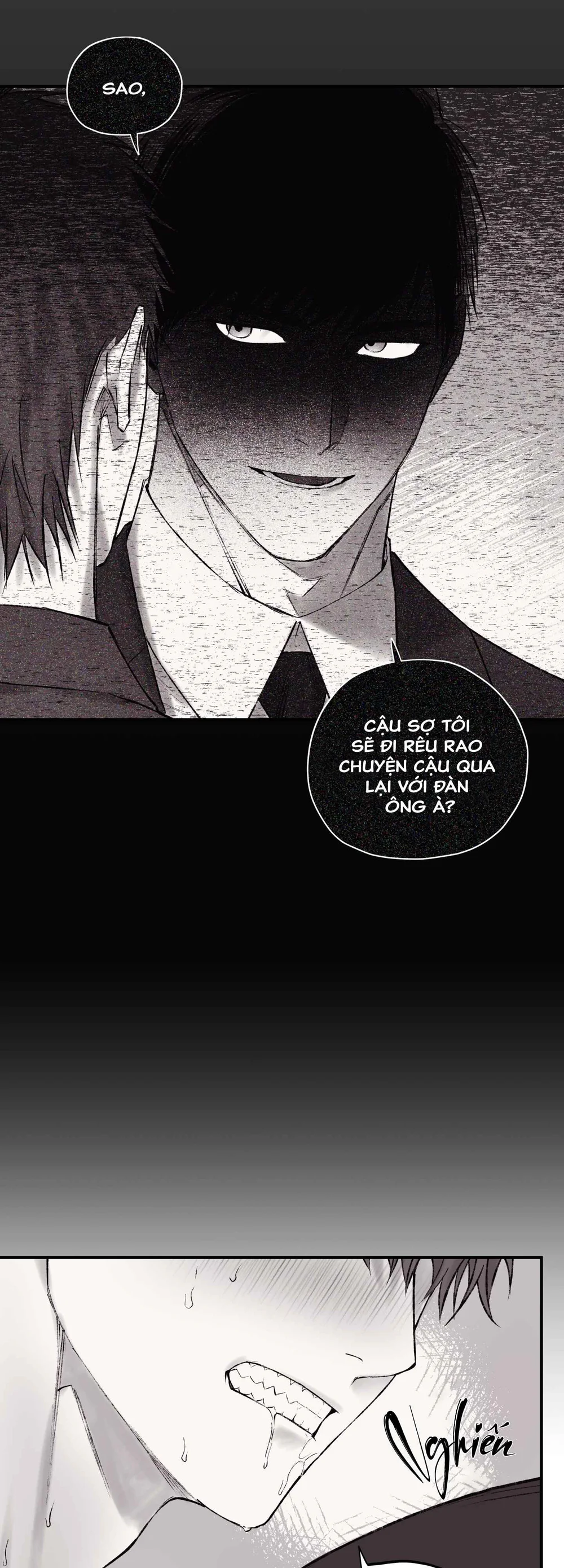 Đọc truyện Tên đàn ông bị nhốt ở tầng hầm phòng tôi - Chapter 4 H+++