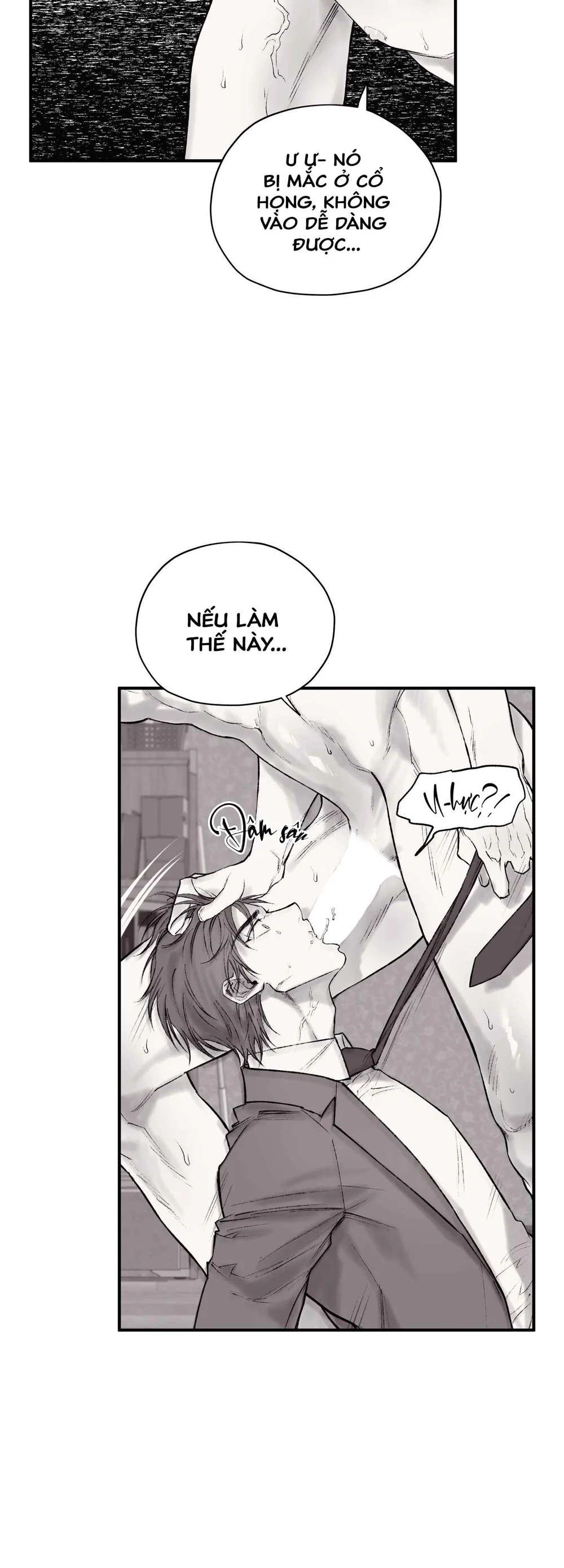 Đọc truyện Tên đàn ông bị nhốt ở tầng hầm phòng tôi - Chapter 6 H+++
