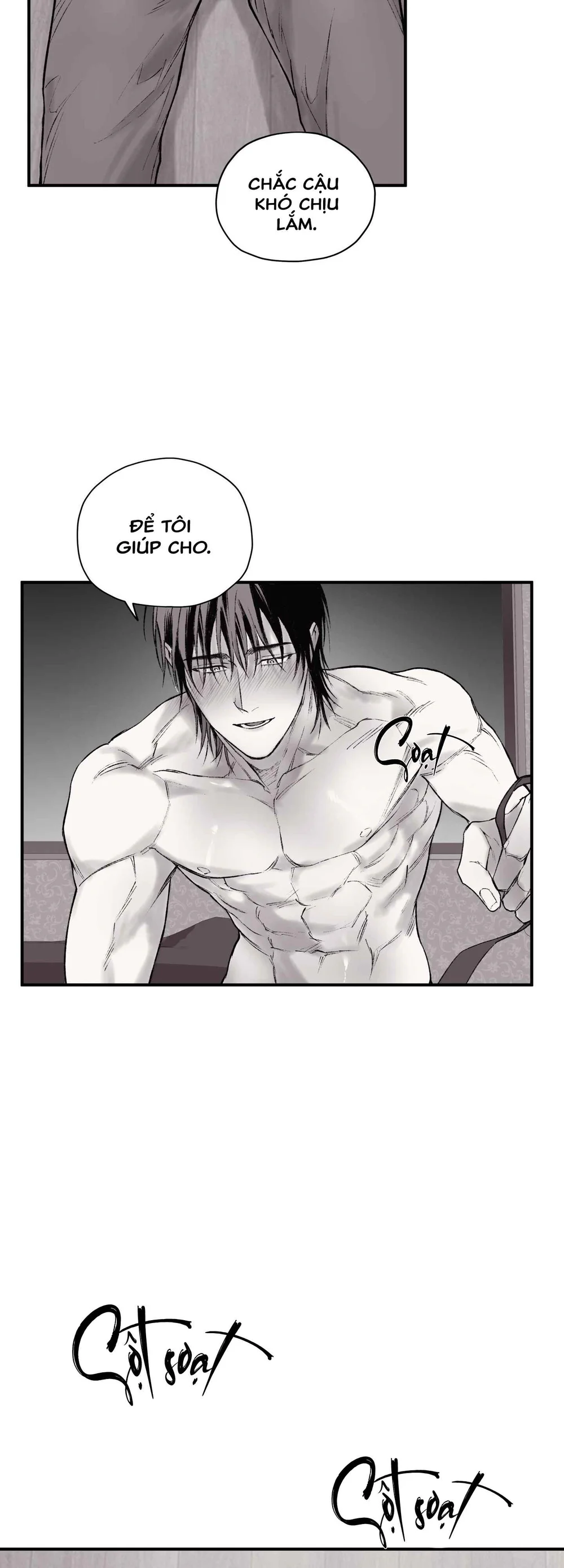Đọc truyện Tên đàn ông bị nhốt ở tầng hầm phòng tôi - Chapter 6 H+++