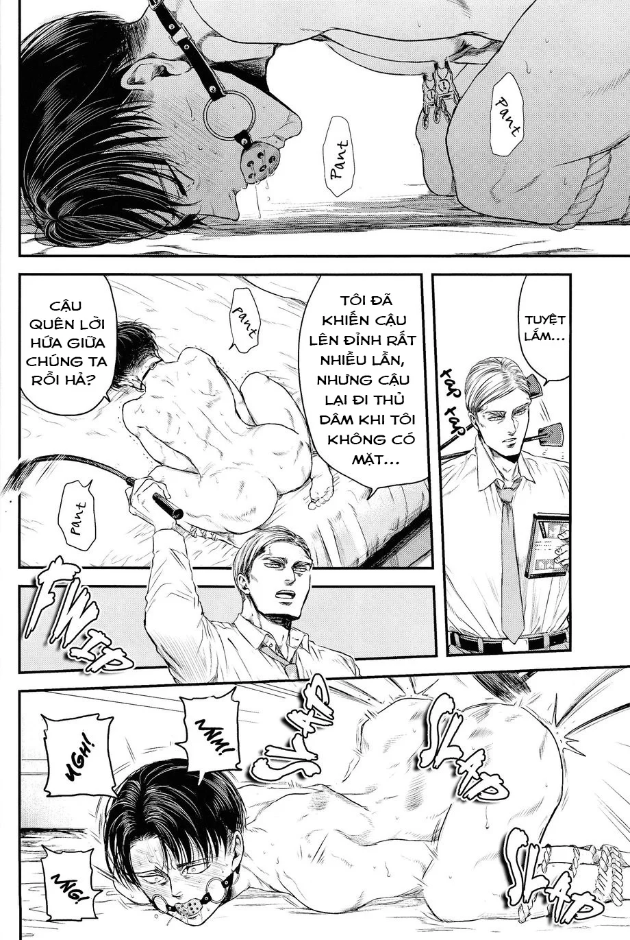 Đọc truyện Cho 50k Couple Lộn Xộn - Chapter 34 Erwin - Levi