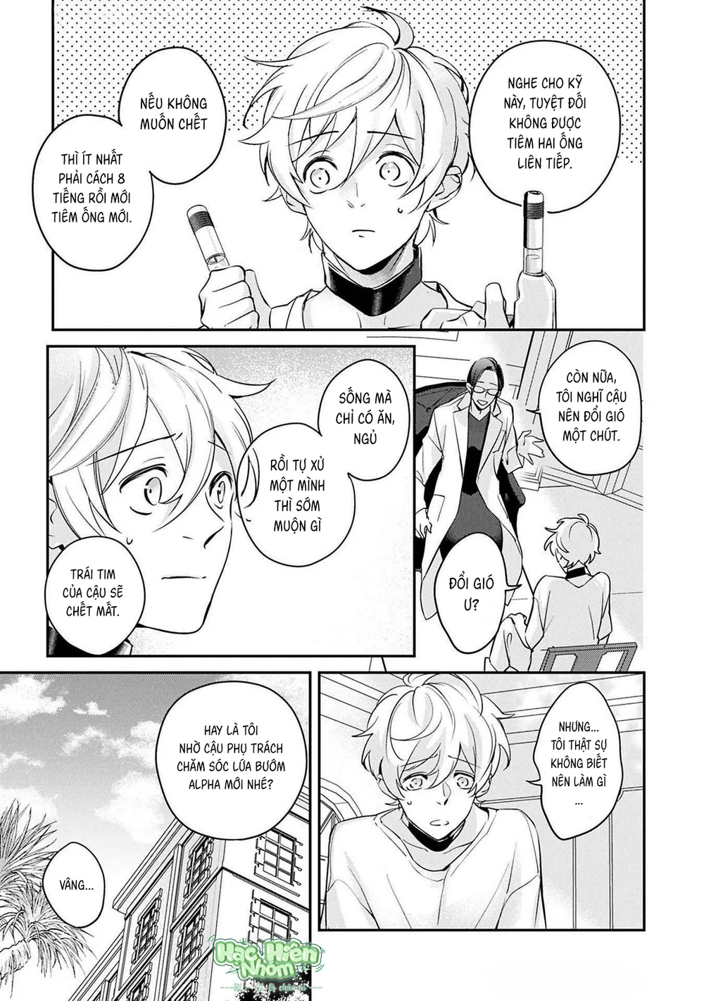 Đọc truyện Omega cuối cùng không thể bị đánh dấu!!! - Chapter 5 Hachiennhom
