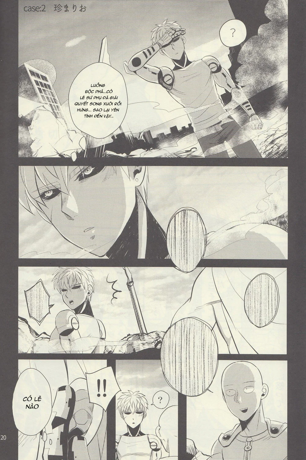 Đọc truyện Cho 50k Couple Lộn Xộn - Chapter 40 Saitama - Genos