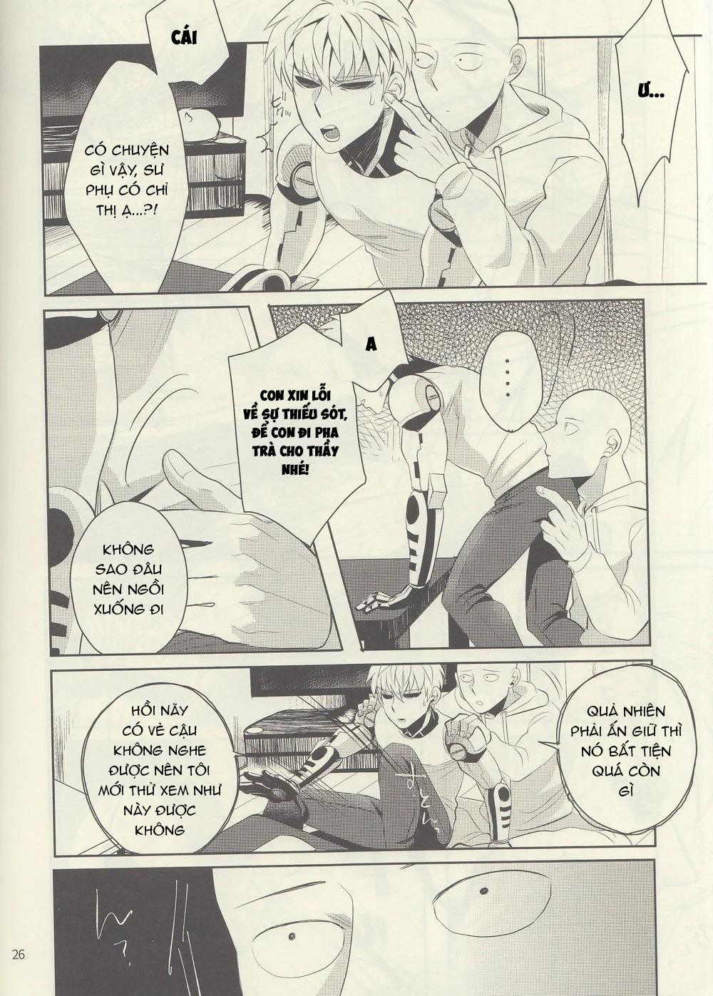 Đọc truyện Cho 50k Couple Lộn Xộn - Chapter 40 Saitama - Genos