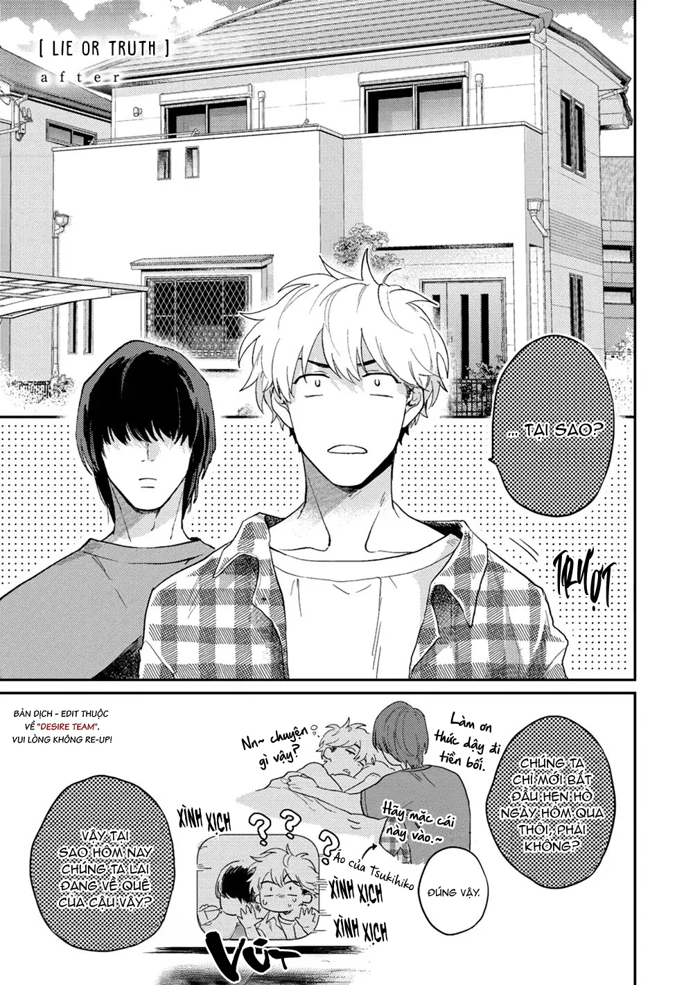 Đọc truyện Lời Nói Dối Hay Sự Thật - Chapter 5.5 END