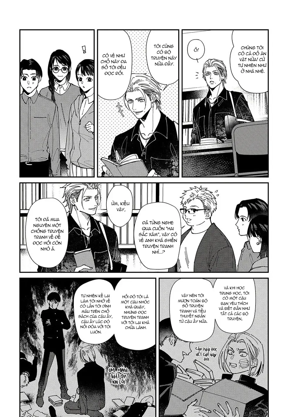 Đọc truyện Chuyện Tình Của Bố Mẹ Shima - Chapter 8