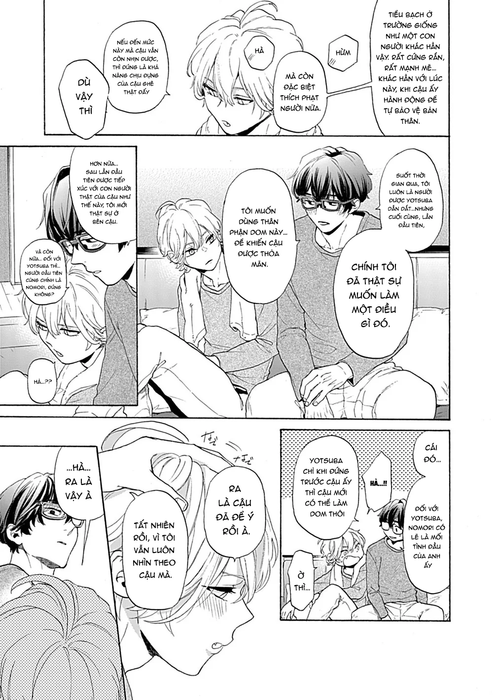 Đọc truyện Tuyển Tập Nhẹ Nhàng Tình Cảm Dành Cho Đàn Ông Có Thai Và Đang Cho Con Bú Và Không Co Tập Tiếp Theo - Chapter 11