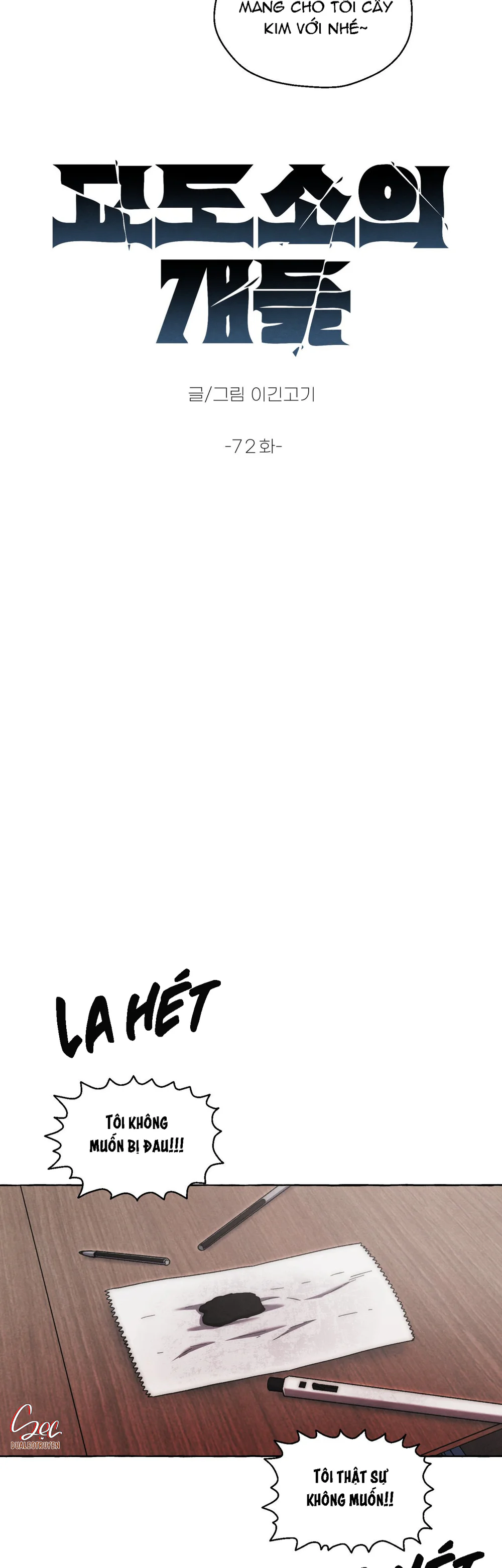 Đọc truyện NHỮNG CON CHÓ TRONG TÙ - Chapter 72
