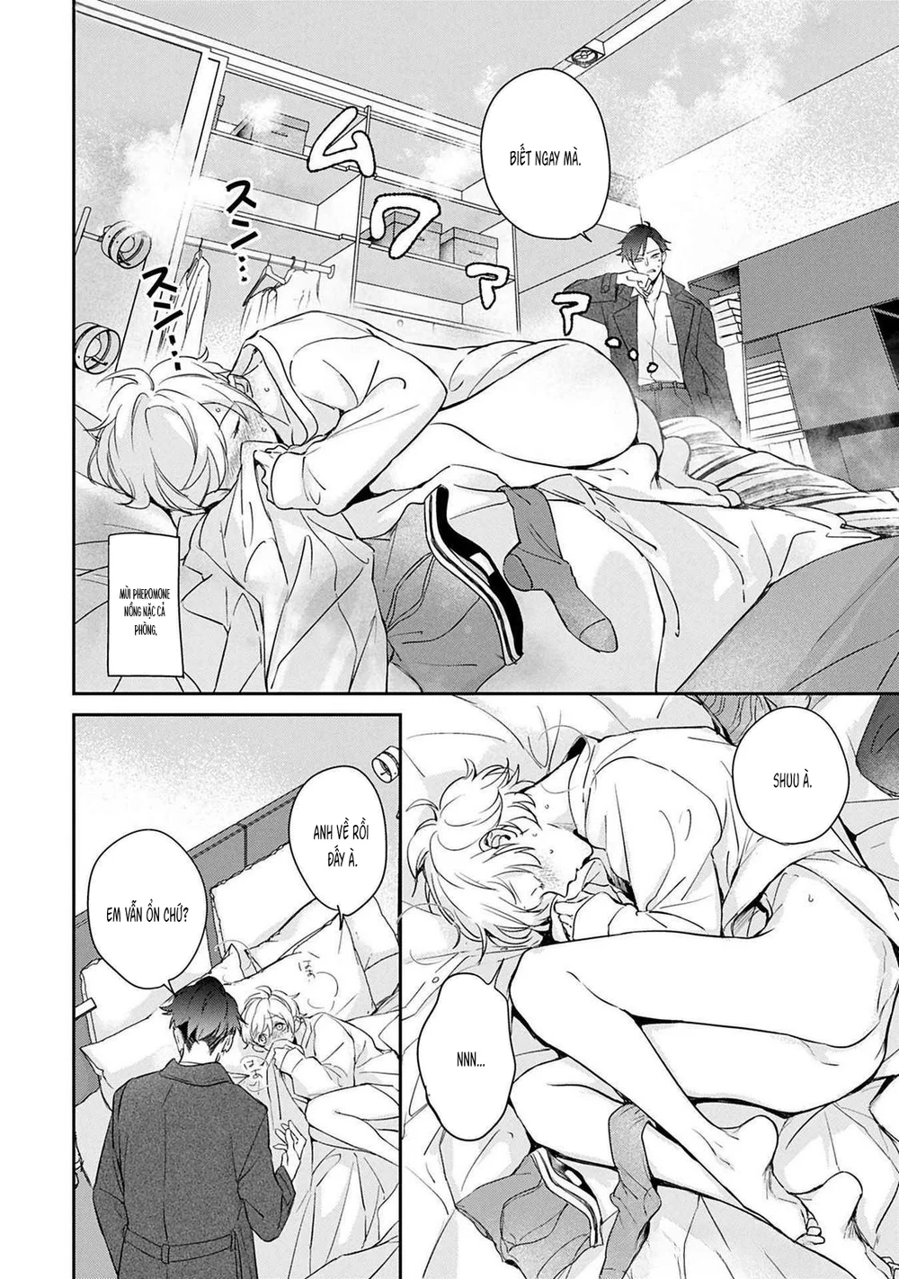 Đọc truyện Omega cuối cùng không thể bị đánh dấu!!! - Chapter 6 Hachiennhom