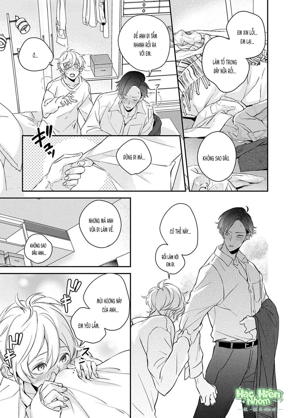 Đọc truyện Omega cuối cùng không thể bị đánh dấu!!! - Chapter 6 Hachiennhom