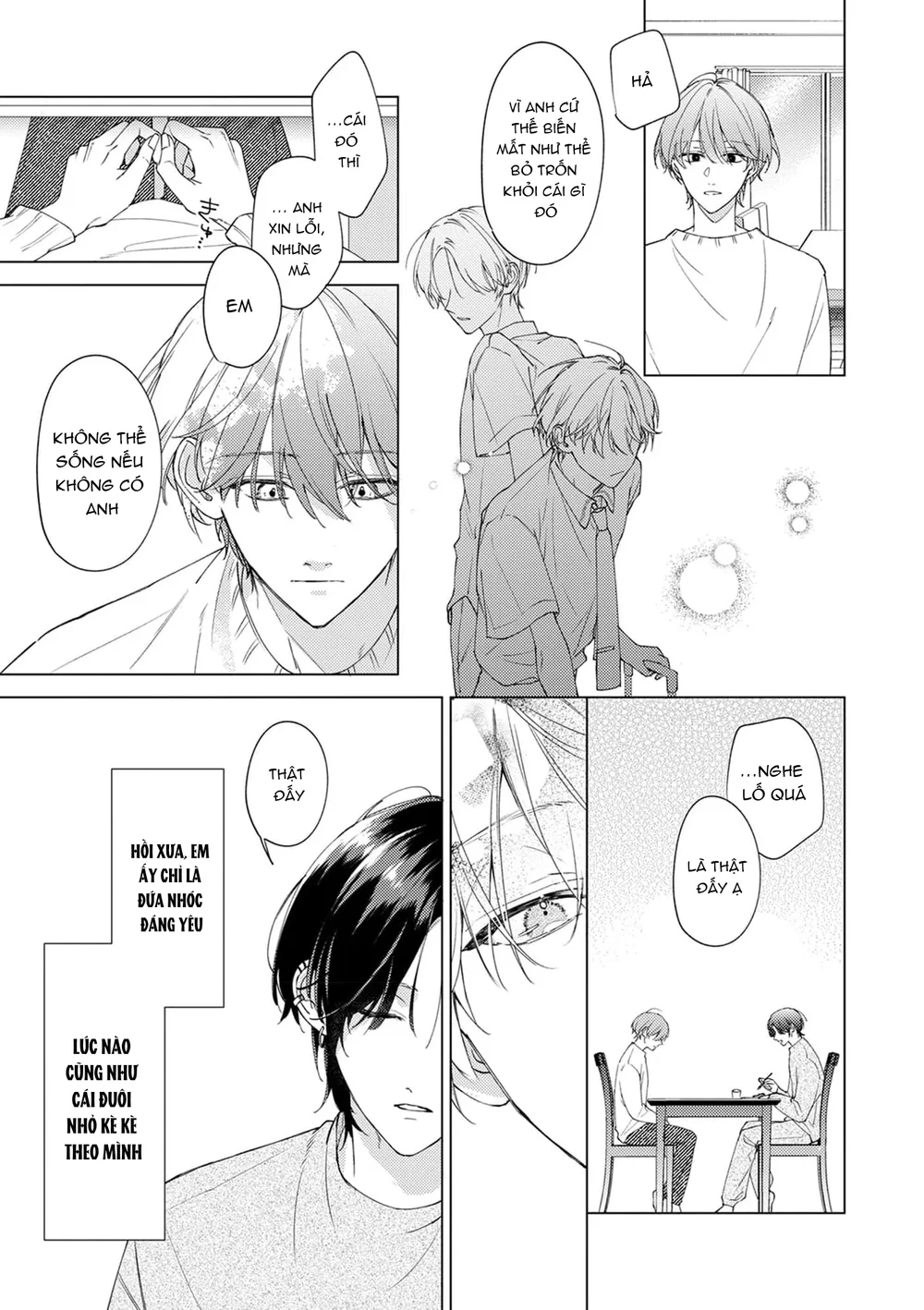Đọc truyện Truyện Ngăn Nhẹ Nhàng Tình Cảm Dành Cho Đàn Ông Có Thai Và Đang Cho Con Bú Và Không Co Tập Tiếp Theo - Chapter 13