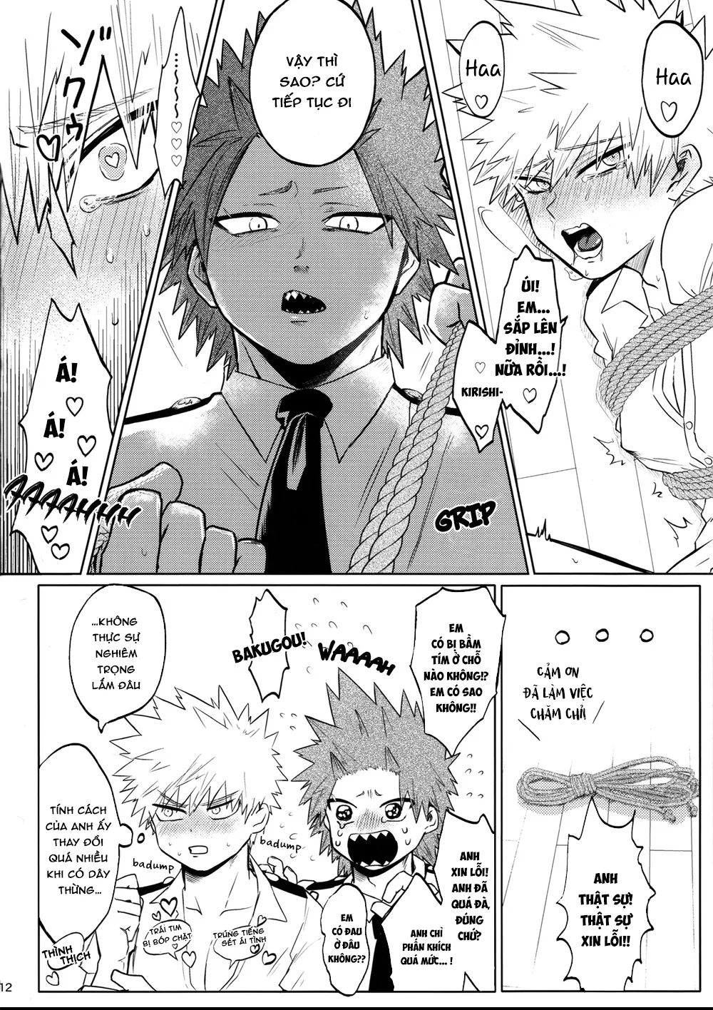 Đọc truyện Cho 50k Couple Lộn Xộn - Chapter 49 Kiri - Bakugo