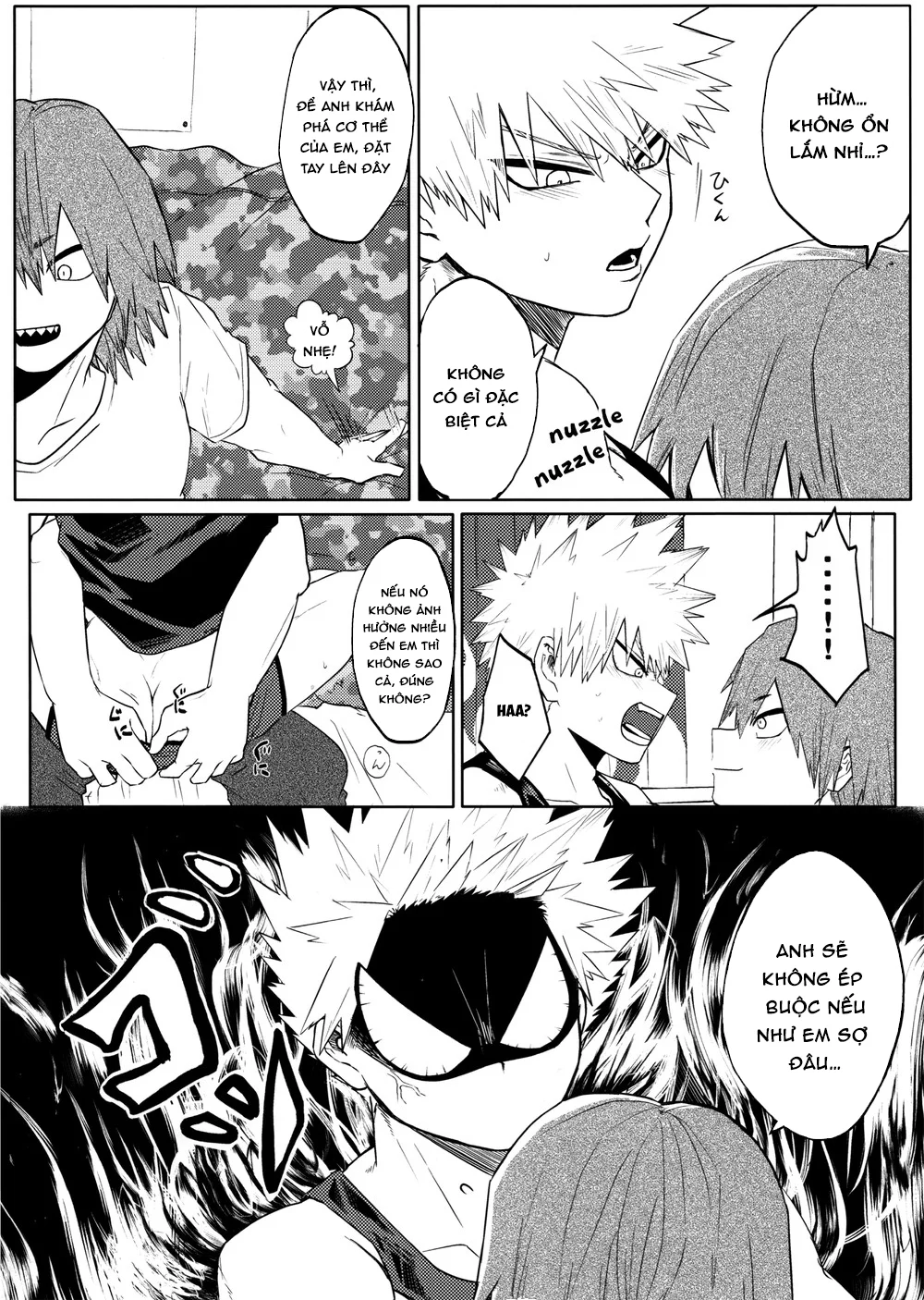Đọc truyện Cho 50k Couple Lộn Xộn - Chapter 49 Kiri - Bakugo