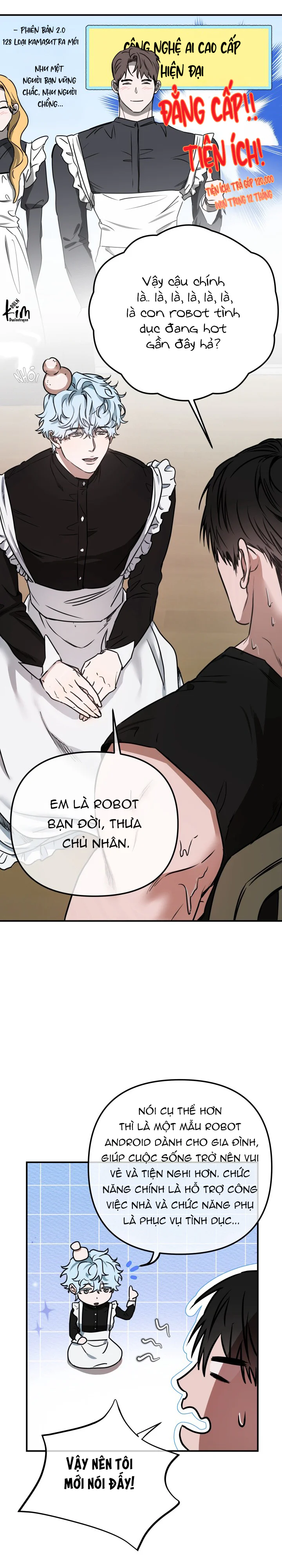 Đọc truyện TUYỂN TẬP NGỰC BỰ, CUNG KHỦ CỦA NHÀ KIM - Chapter 184.1 ROBOT 1
