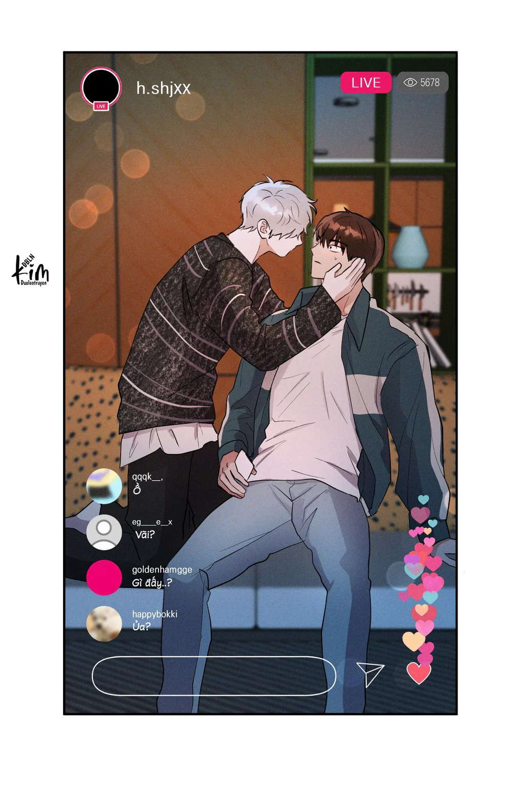Đọc truyện NGHIỆN SEX - Chapter 43.1 KISS CHALLENGE1