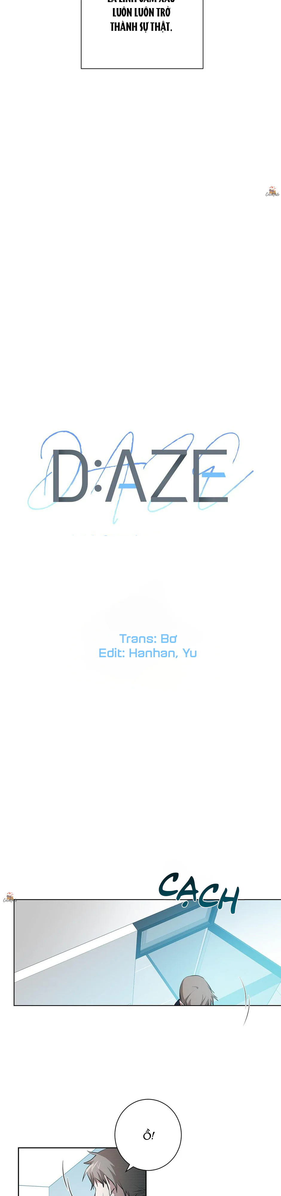 Đọc truyện D:aze - Chapter 1