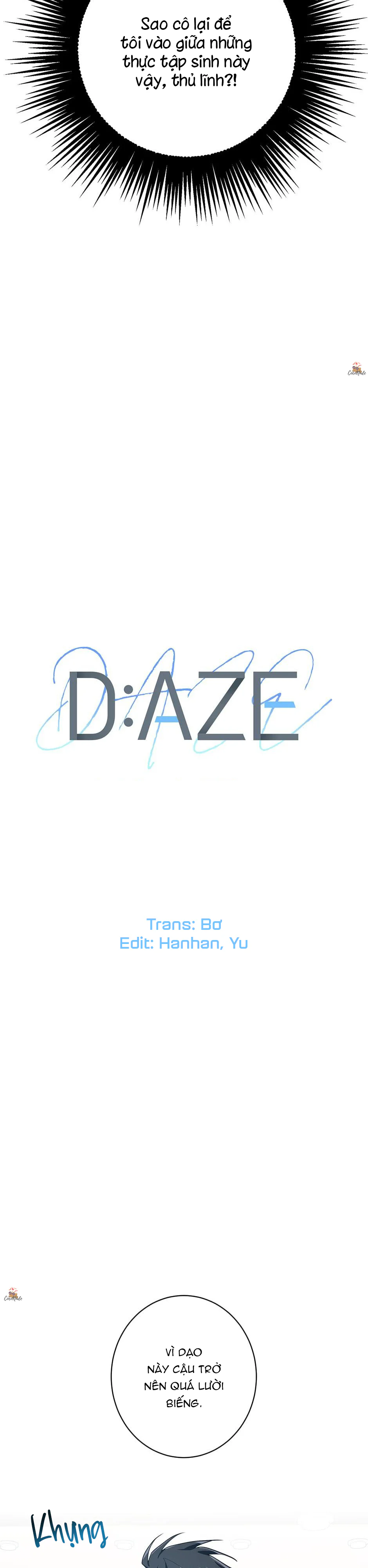 Đọc truyện D:aze - Chapter 3