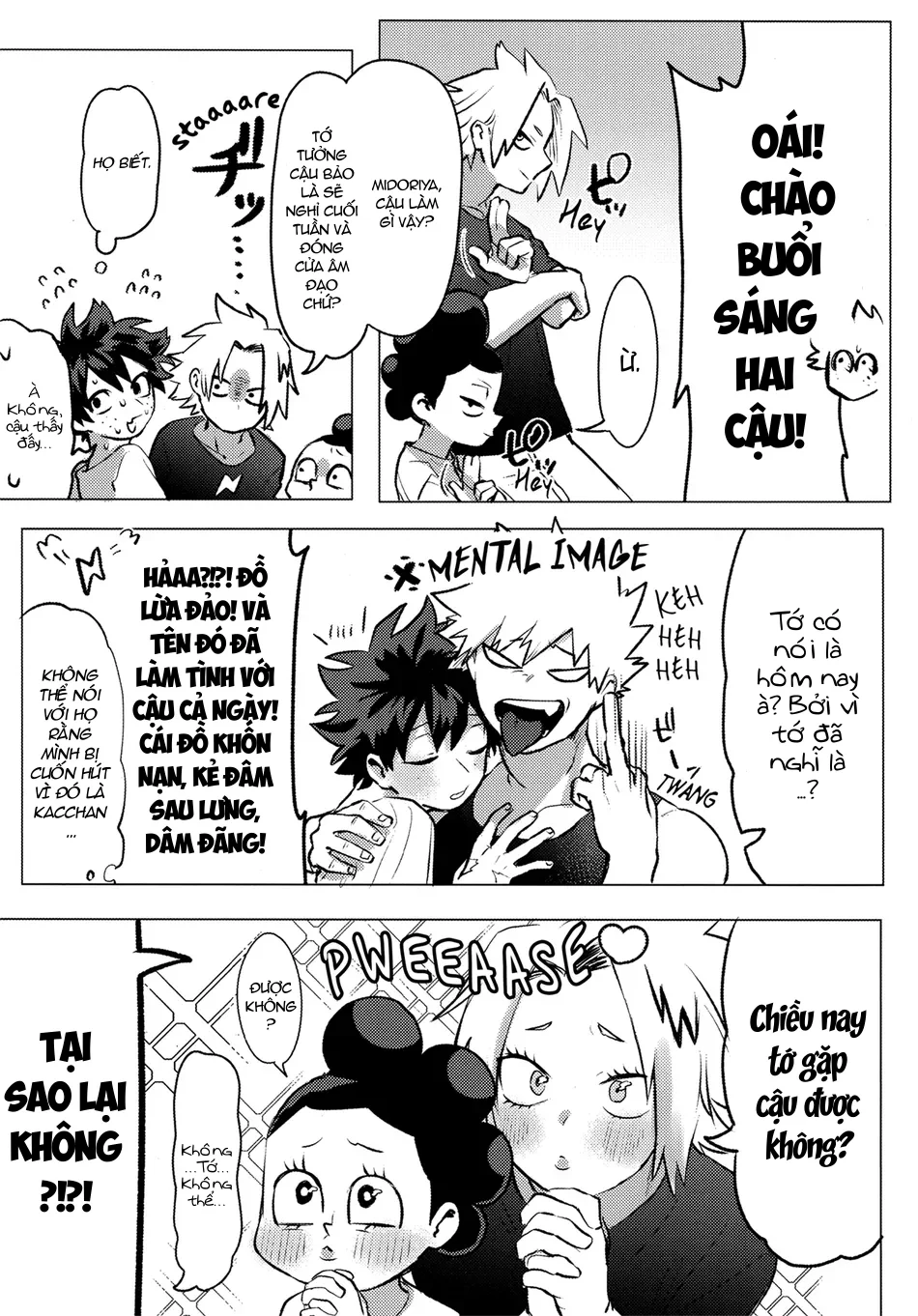 Đọc truyện Cho 50k Couple Lộn Xộn - Chapter 53 Tenya,Kami-Deku